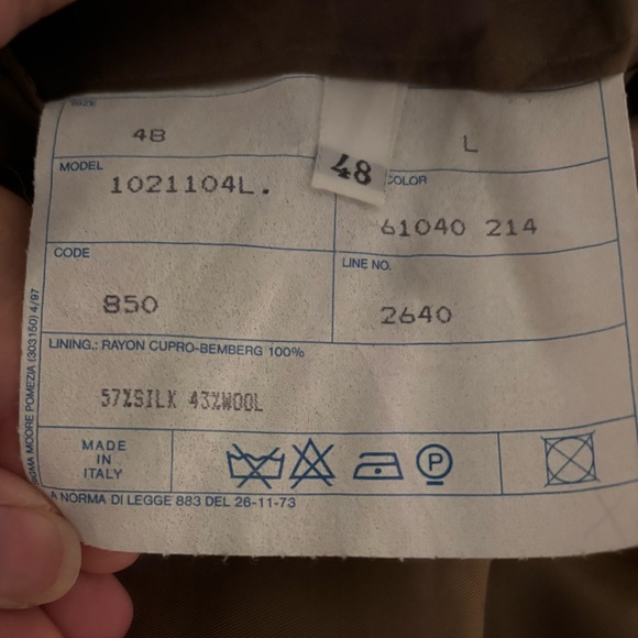 Zanella Men's Blazer in Brown and Black Check, BIG & TALL Sports Coat - Picture 4 of 12